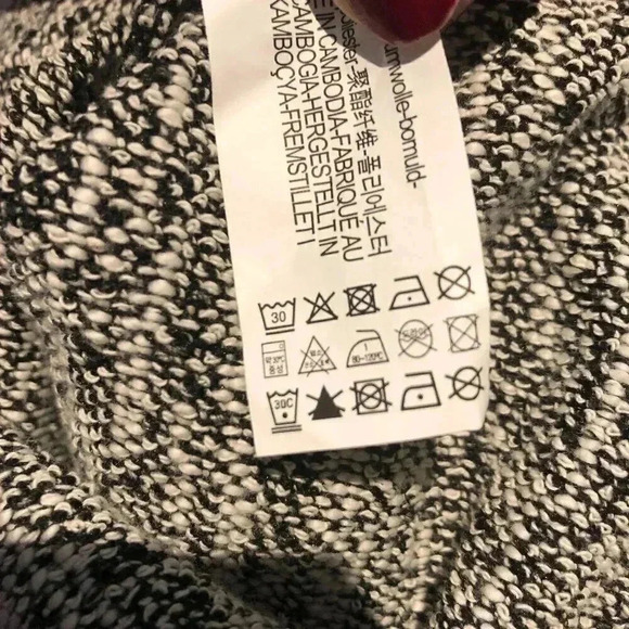 Zara Basic Asymmetrical Short Knit Ruffle Skirt Medium - Picture 5 of 7